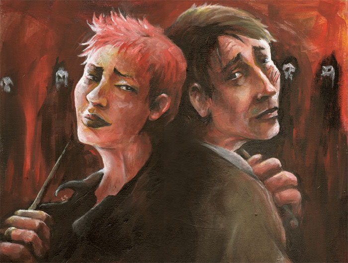 Lupin y Tonks