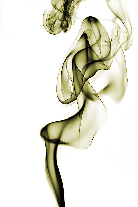 Smoke Abstract III by GreenskyGreenlake