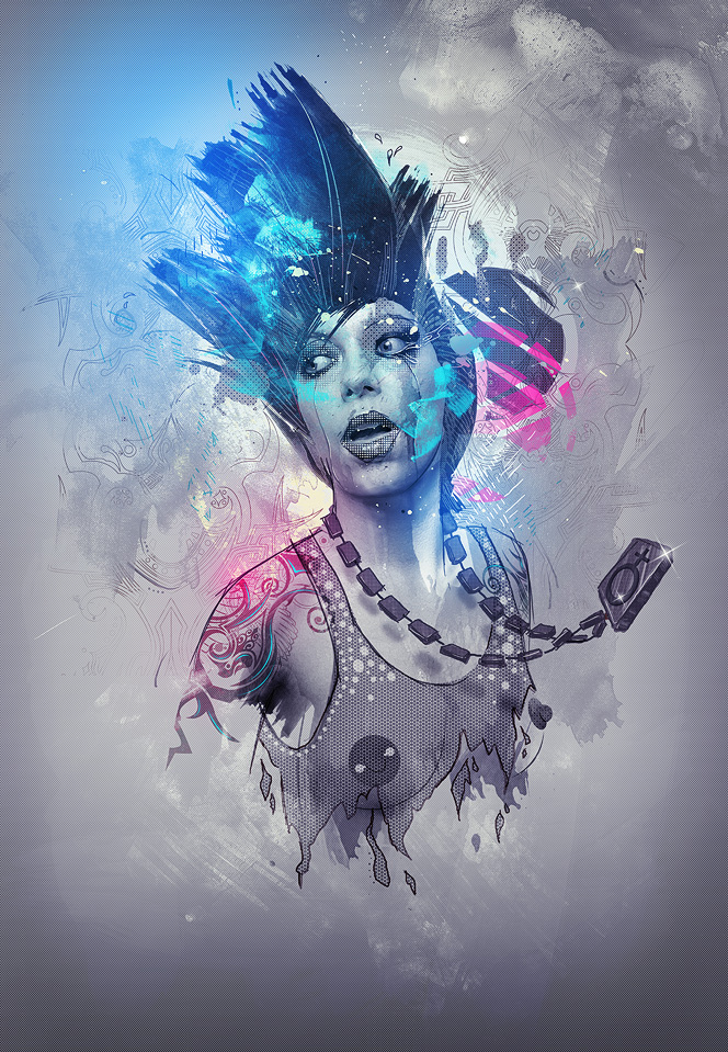 Digital art selected for the Daily Inspiration #486