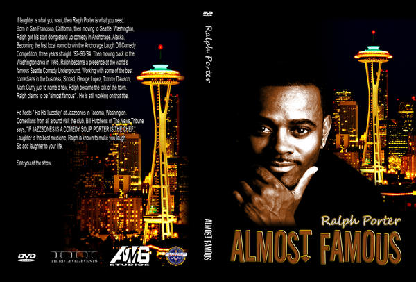 dvd cover design. Ralph Porter DVD